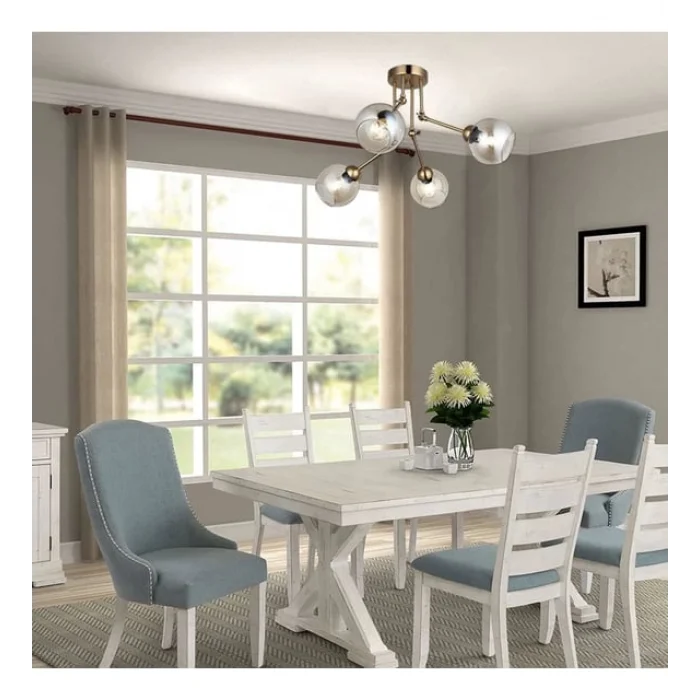 Pore 4lü Antik Lak Plafonyer