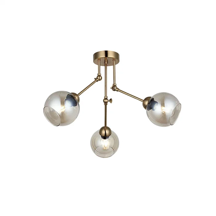 Pore 3lü Antik Lak Plafonyer