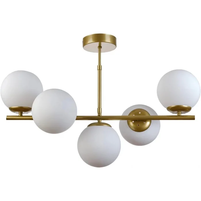 Roma 5li Avize Eskitme Beyaz