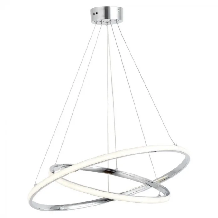 30-40 Eskitme Led Avize Krom