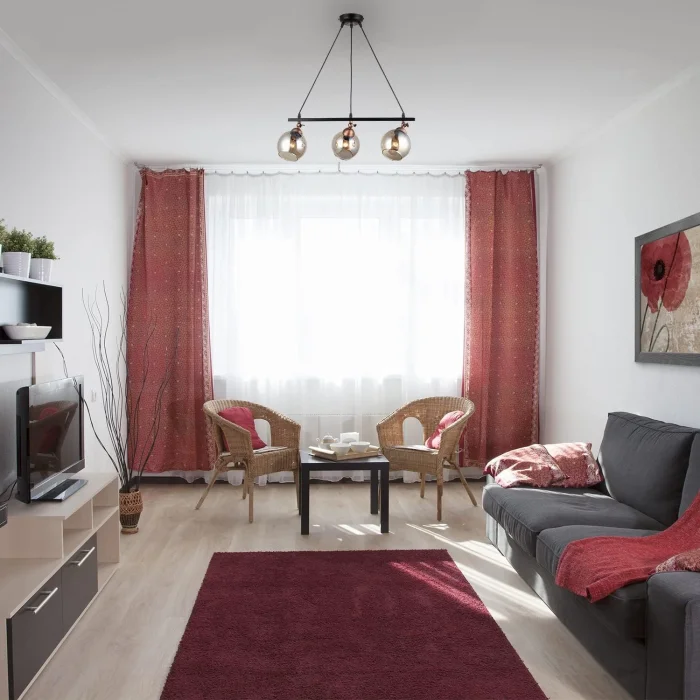 Serta 3lü Sıralı Siyah Bakır Avize