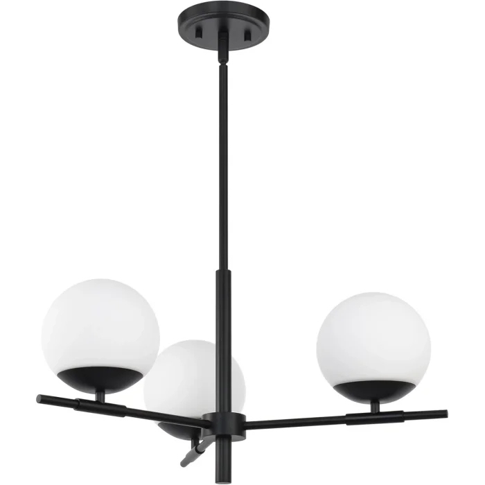 Spulink Siyah 3lü Sarkıt Avize