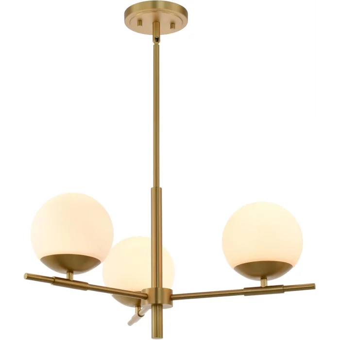 Spulink Altın 3lü Sarkıt Avize