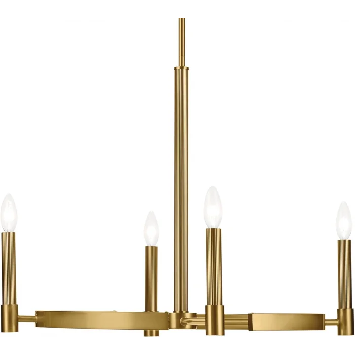 Tolaa Pirinç Eskitme 4lü Sarkıt Avize