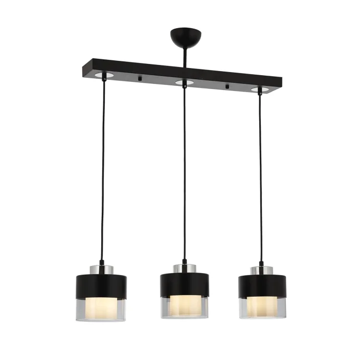 Üçlü Sıralı Sarkıt Avize