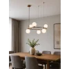 Claudia 6lı Eskitme Çemberli Sarkıt Avize