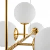 Dioris Gold Opal Camlı Sarkıt Avize