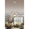 Nilüfer 3 Renk Gold ( Sarı Beyaz ve Gün Işığı ) Luxury Led Kristal Taşlı Avize Concept