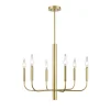 Olivia 6 Gold Sarkıt Avize