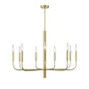 Olivia 9 Gold Sarkıt Avize