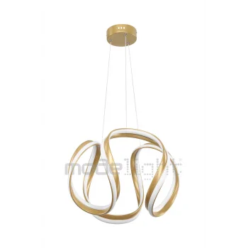 Ahtapot Tekli Sarı Modern Avize