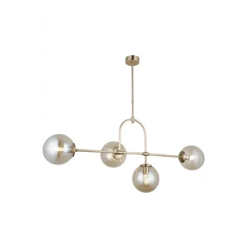 Portemo 4lü Antik Lak Avize