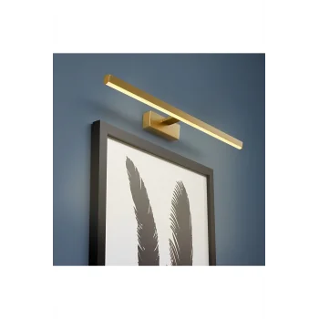 Pano Aydınlatma Gold Renkli Ledli Aplik