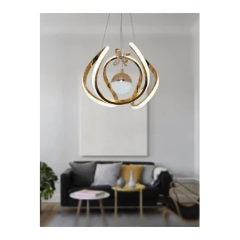 Modern Sarkıt Toplu 3 Renk Sarkıt Salon Avize