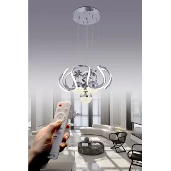 Heracles 3 Renk ( Sarı Beyaz ve Gün Işığı ) Krom Kumandalı