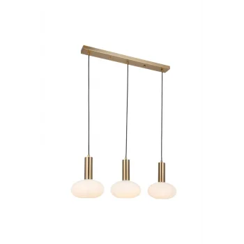 Kabo 3lü Ada Antik Lak Avize