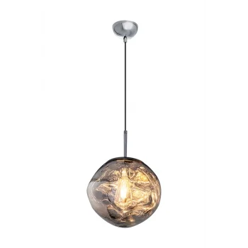 Camlı Sarkıt Avize ve Rose Krom Renkli Avize