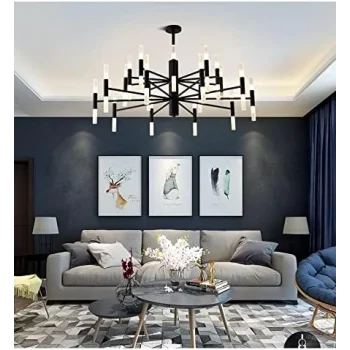 Ledli Plafonyer Oturma Odası Avize