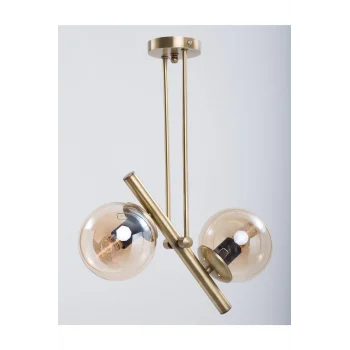 Libya Eskitme Kaplama Bal Camlı Salon Avize