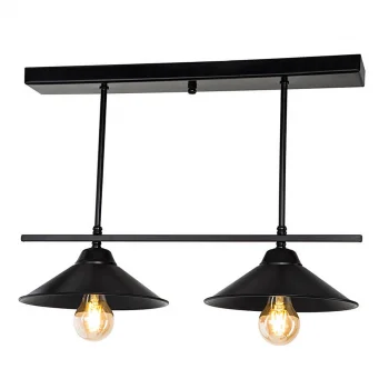 Maksim Siyah İkili Sarkıt Avize