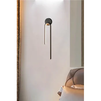 Modern Kablosuz Led Pilli Aplik, Duvar Aplik ve İç Mekan Aplik