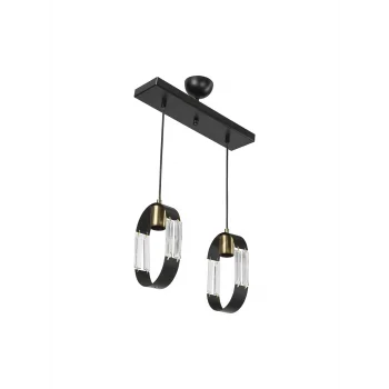 Nova 2Li Sıralı Sarkıt Avize