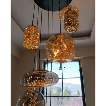 Özel Yapım Peri Led Sarkıt Avize