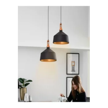 Pada Sarkıt Avize Siyah