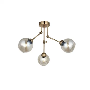 Pore 3lü Antik Lak Plafonyer