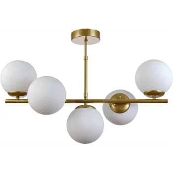 Roma 5li Avize Eskitme Beyaz