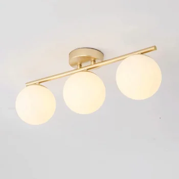 Rsylight 3lü Modern Eskitme Kaplama Sıralı Plofyoner