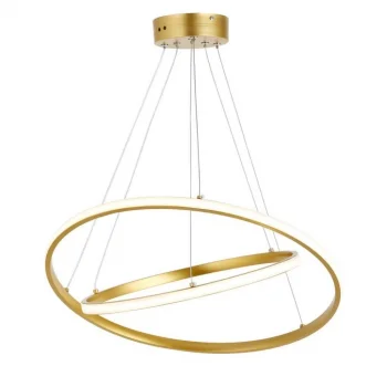 30-40 Eskitme Led Avize Gold