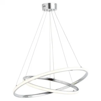 30-40 Eskitme Led Avize Krom