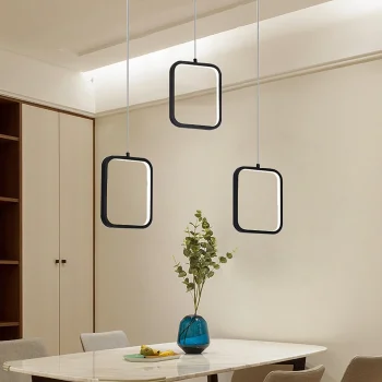 Symbol Sarkıt Led Avize 3x(30*30cm)