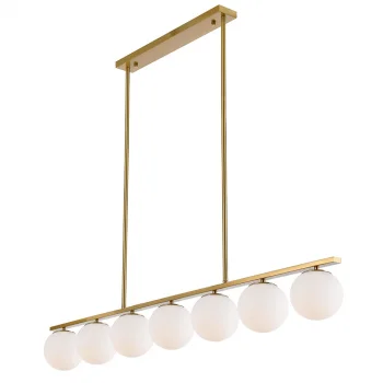 Telbix Modern Gold Camlı Sarkıt Avize
