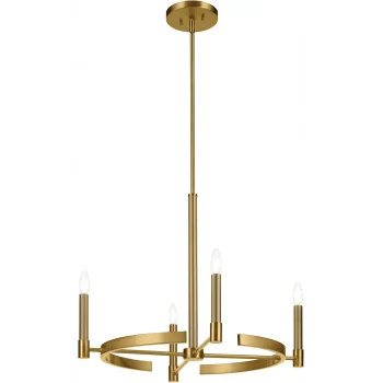 Tolaa Pirinç Eskitme 4lü Sarkıt Avize