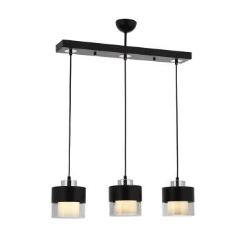 Üçlü Sıralı Sarkıt Avize