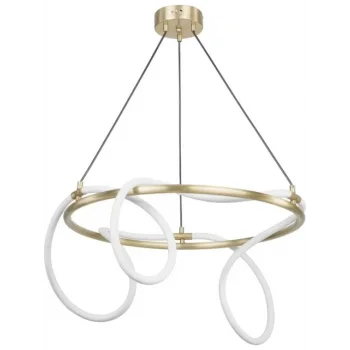 Yumuşak Boru Modern Led Avize - 50cm