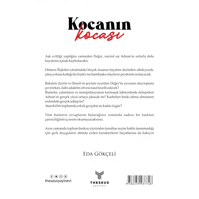 Kocanın Kocası - Eda Gökçeli - Theseus Yayınevi -