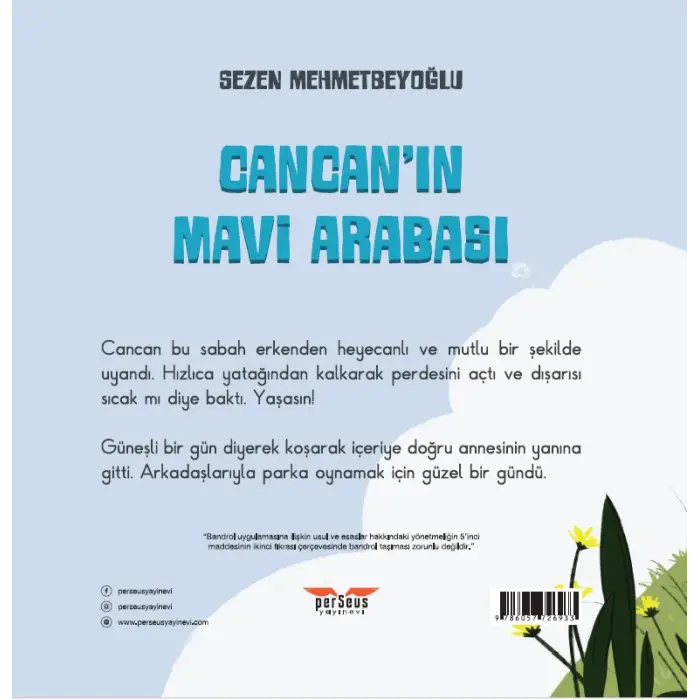 Cancanın Mavi Arabası - Sezen Mehmetbeyoğlu - Perseus Yayınevi -