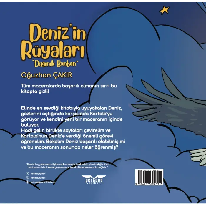 Denizin Rüyaları “Dağınık Bonbon” - Oğuzhan Çakır - Perseus Yayınevi -