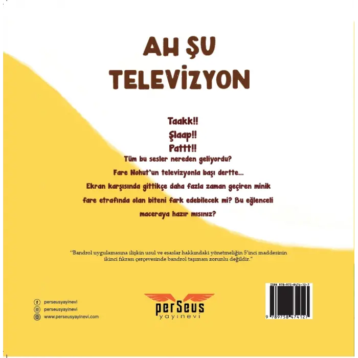 Ah Şu Televizyon 4. Baskı - Nilden Gezek Alabaş - Perseus Yayınevi -