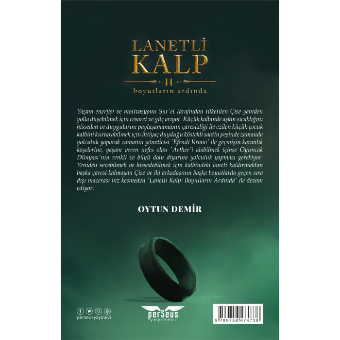 Lanetli Kalp II - Oytun Demir - Perseus Yayınevi -