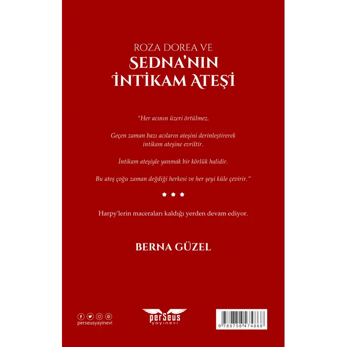 Roza Dorea ve Sednanın İntikam Ateşi - Berna Güzel - Perseus Yayınevi -