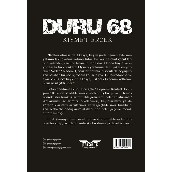 Duru 68 - Kıymet Ercek - Perseus Yayınevi -