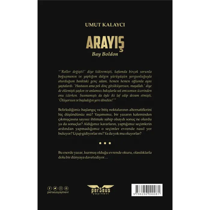 Arayış - Umut Kalaycı - Perseus Yayınevi -