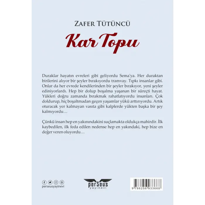 Kar Topu - Zafer Tütüncü - Perseus Yayınevi -