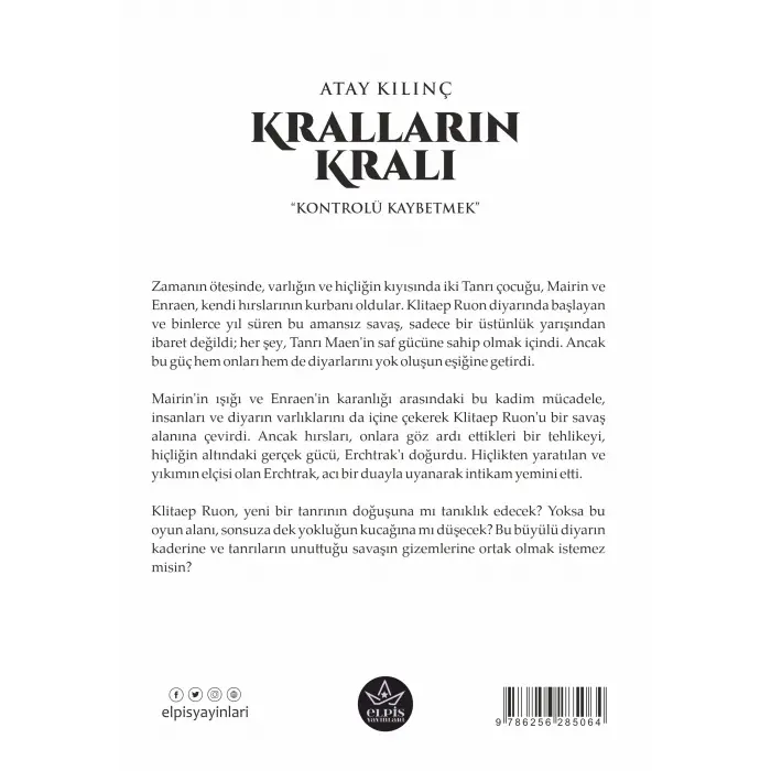 Kralların Kralı - Atay Kılınç - Elpis Yayınları -