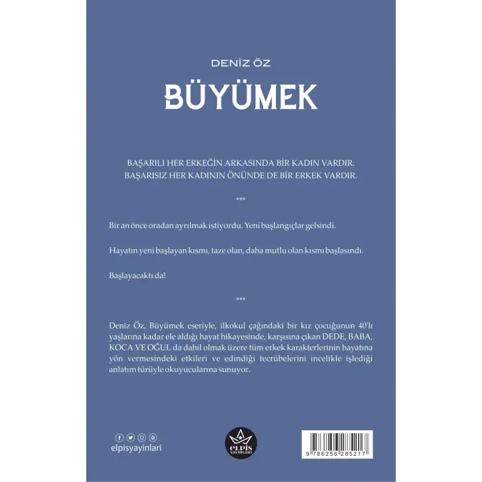 Büyümek - Deniz Öz - Elpis Yayınları -