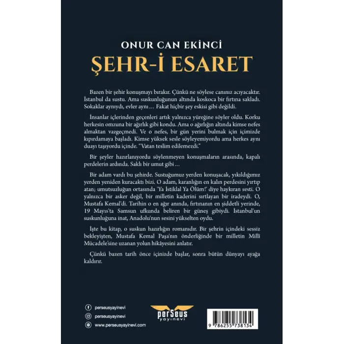 Şehr-İ Esaret -2. Baskı - Onur Can Ekinci - Perseus Yayınevi